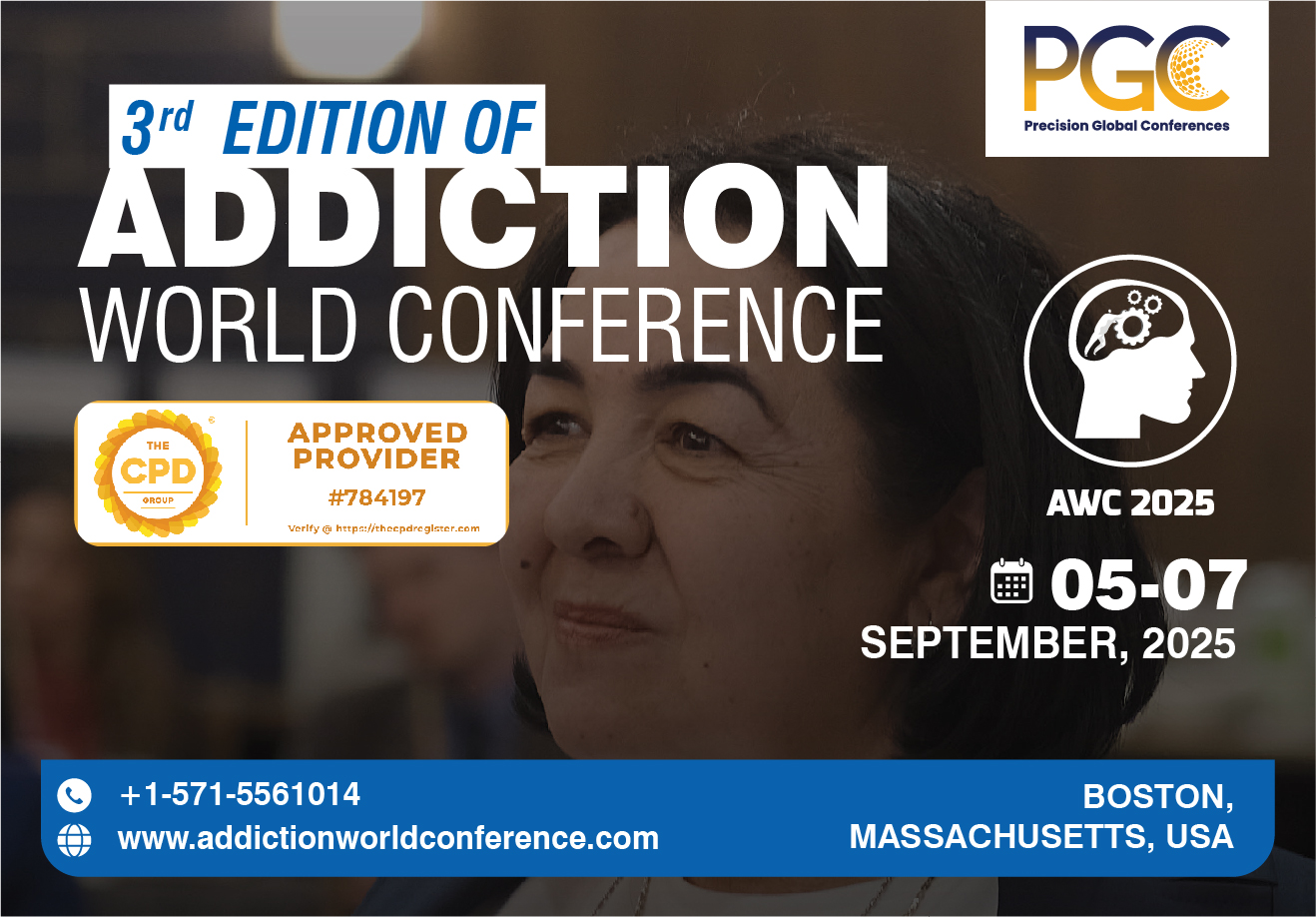 Flyer-3rd Edition of Addiction World Conference 