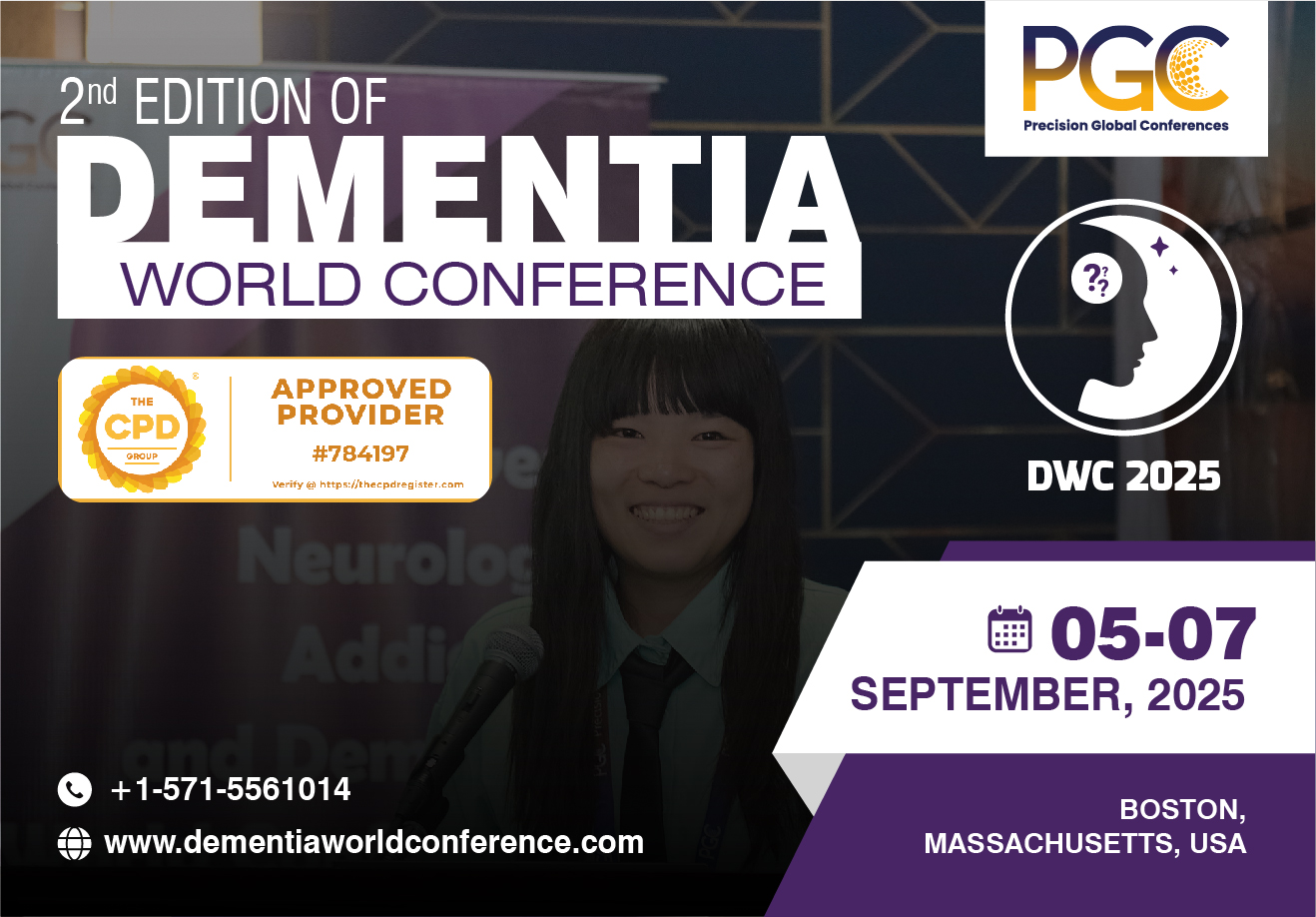 Flyer-Edition of Dementia World Conference 