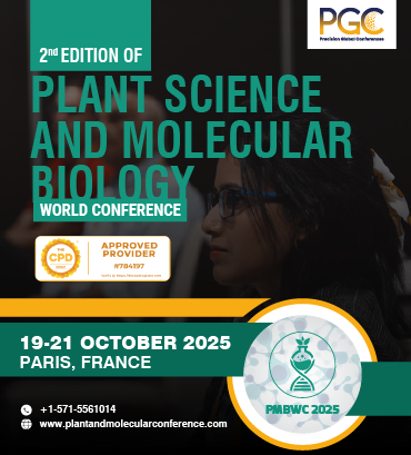 Banner - Plant Science and Molecular Biology World Conference PMBWC